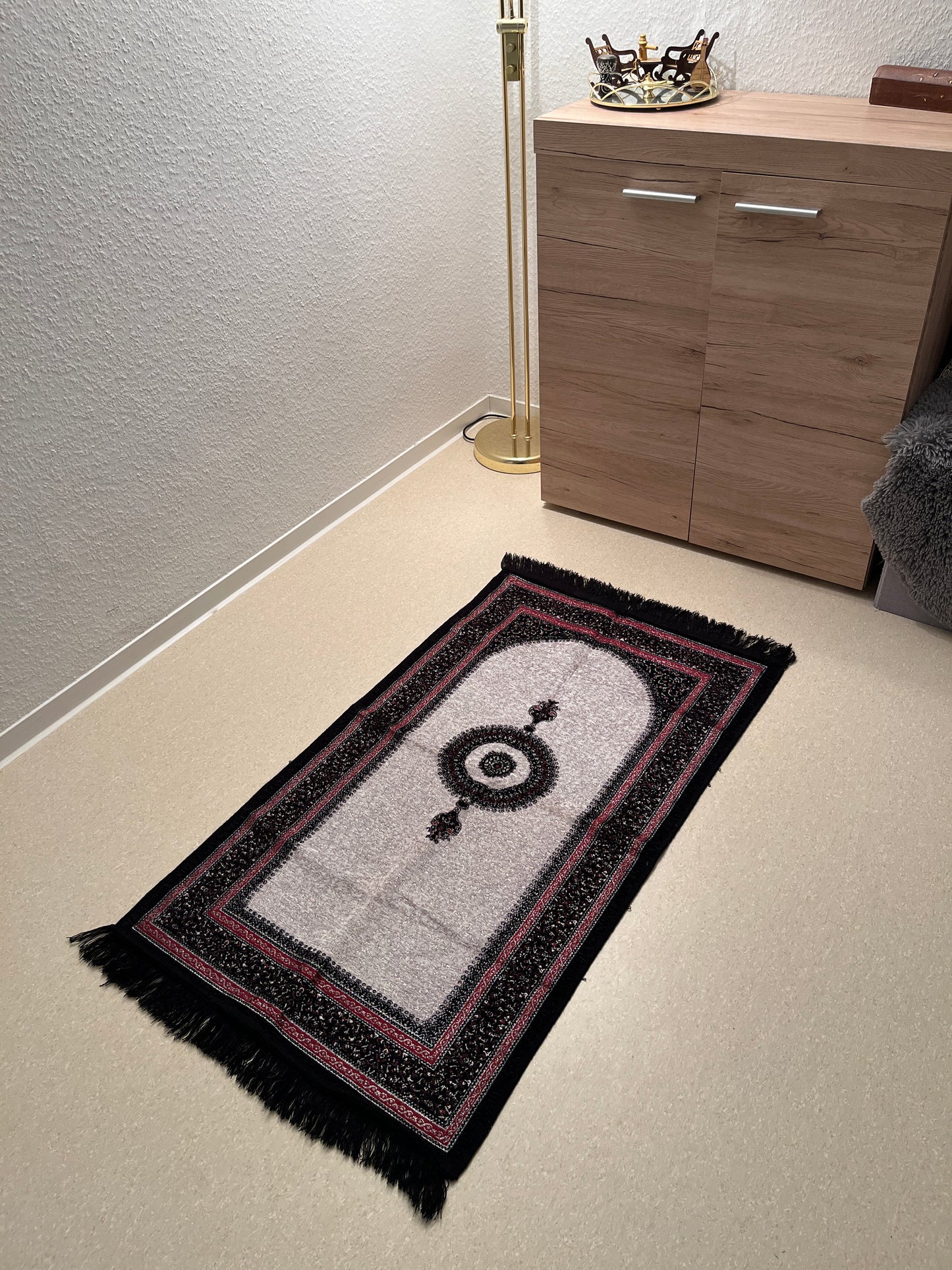 Glitzer Gebetsteppich