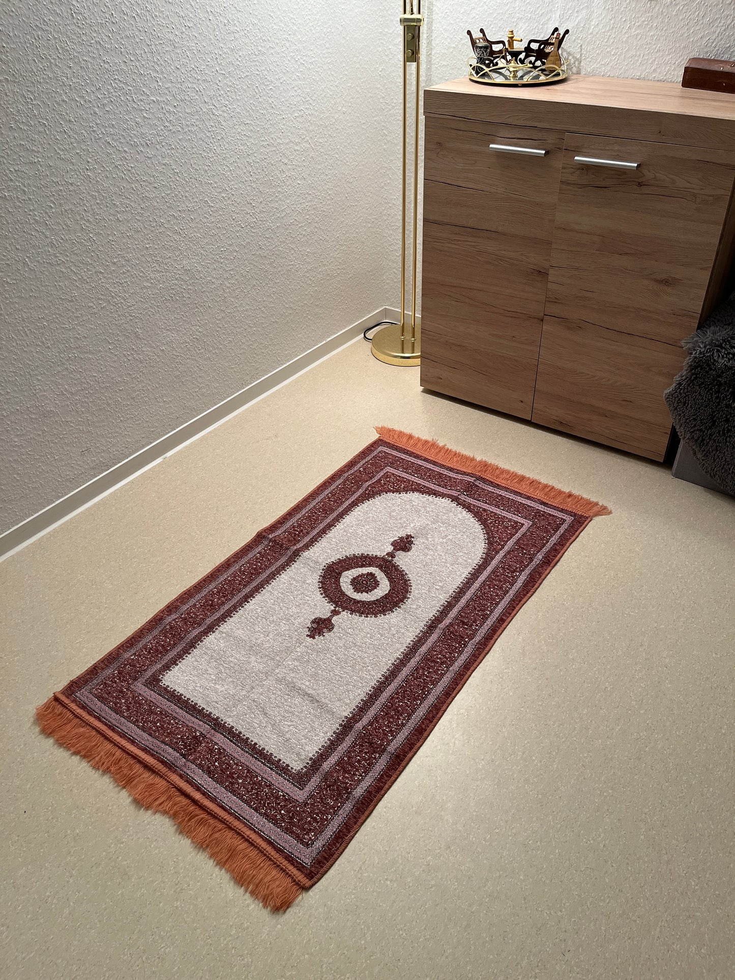 Glitzer Gebetsteppich