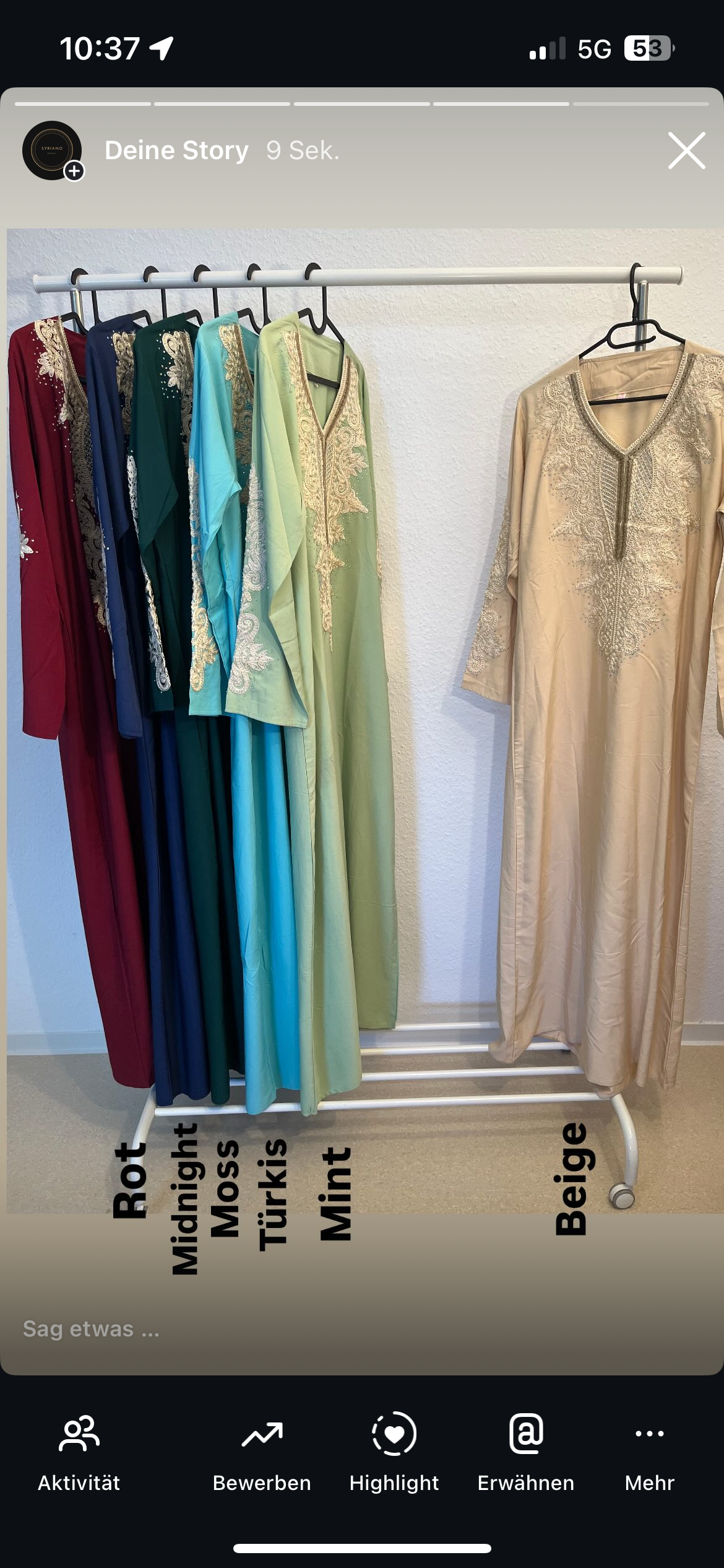 Abaya Safira und Flora