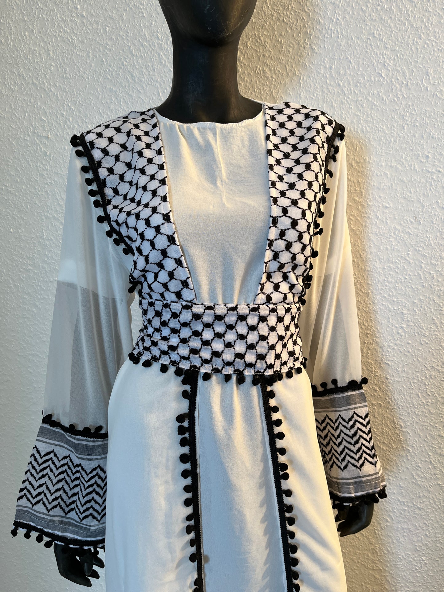 Palästina Keffiyeh Kimono