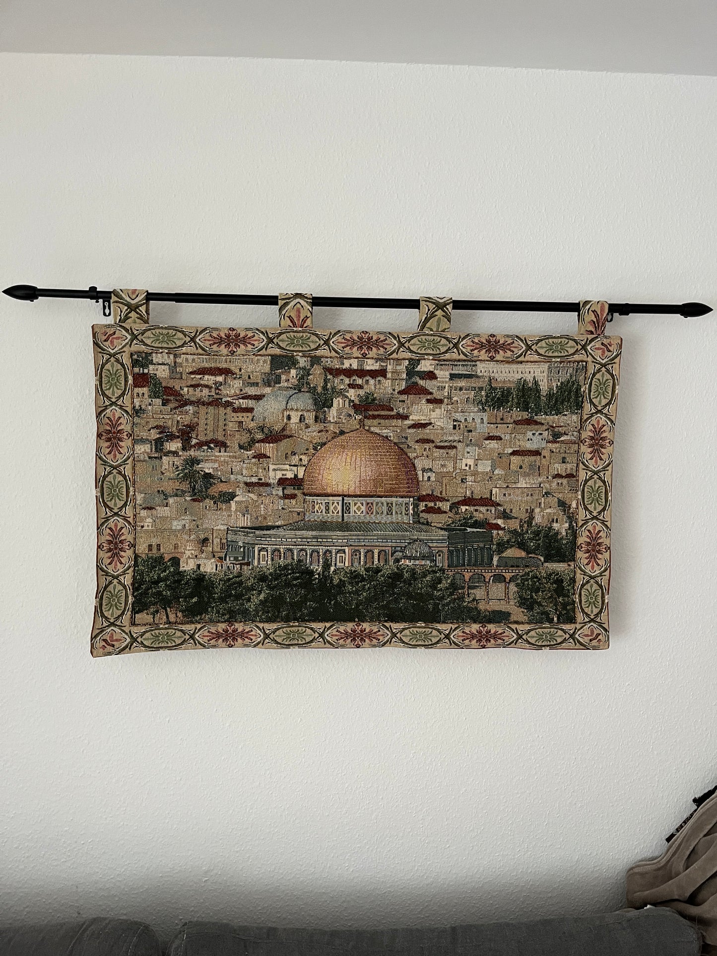 Al Aqsa Moschee XL Wandteppich