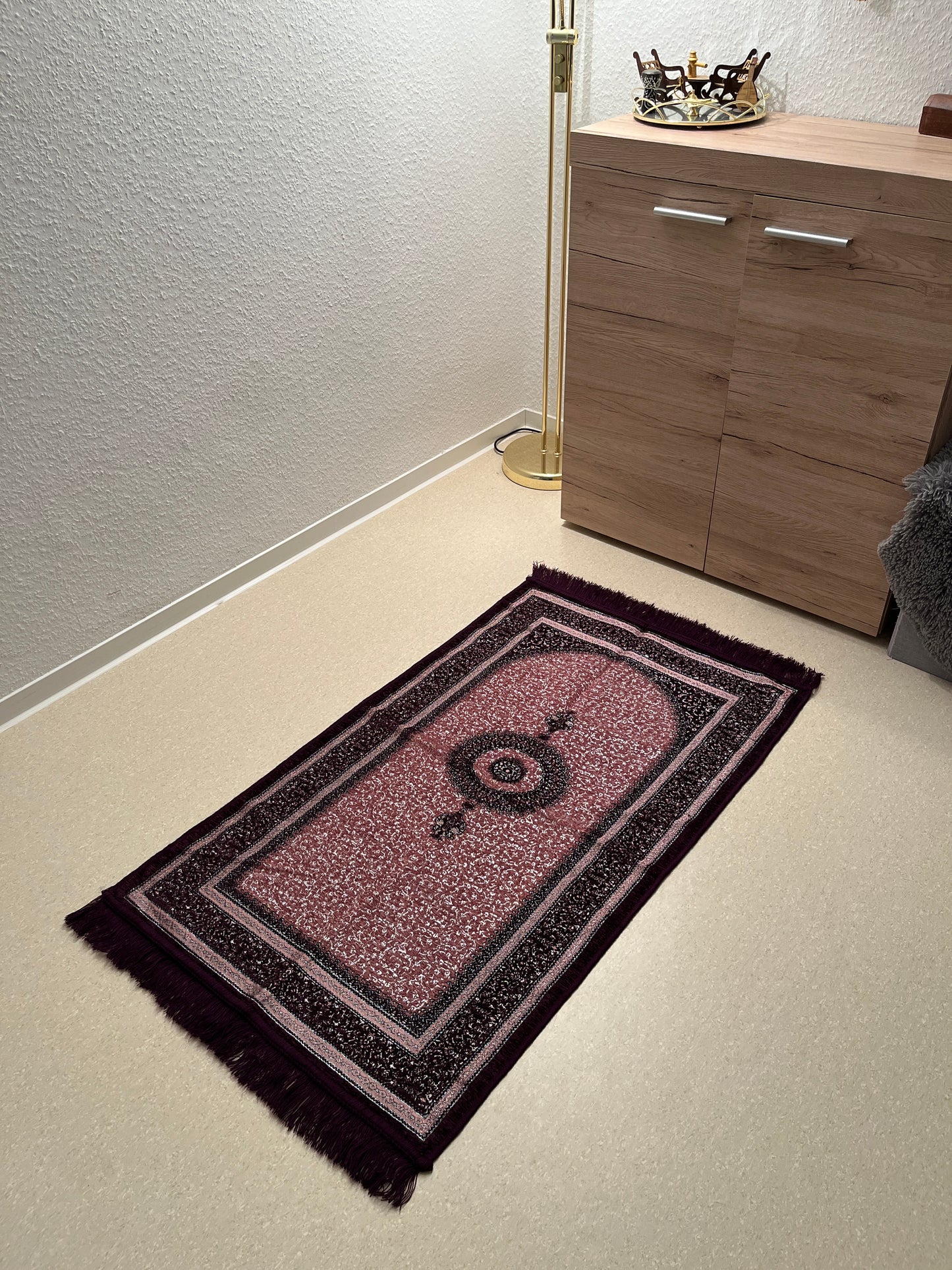 Glitzer Gebetsteppich