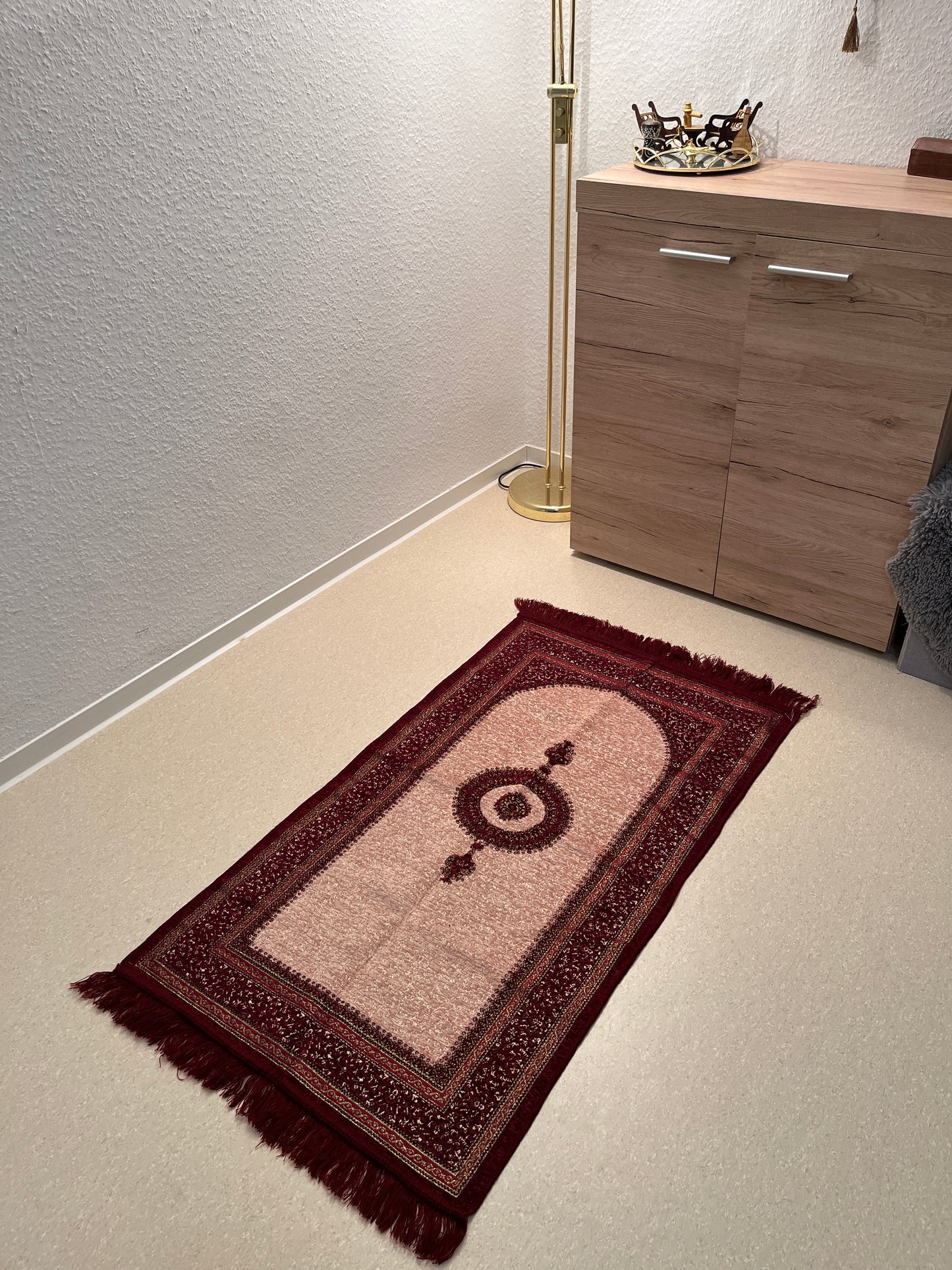 Glitzer Gebetsteppich