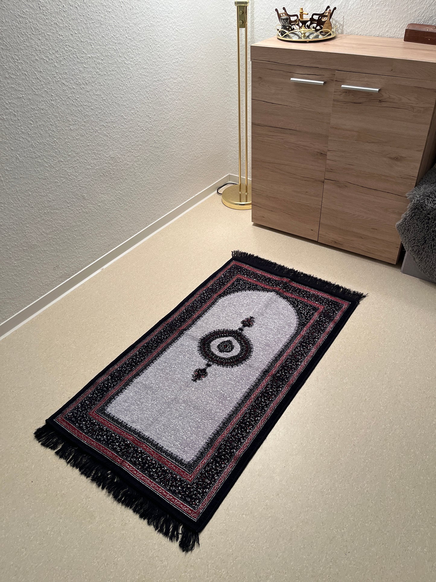 Glitzer Gebetsteppich
