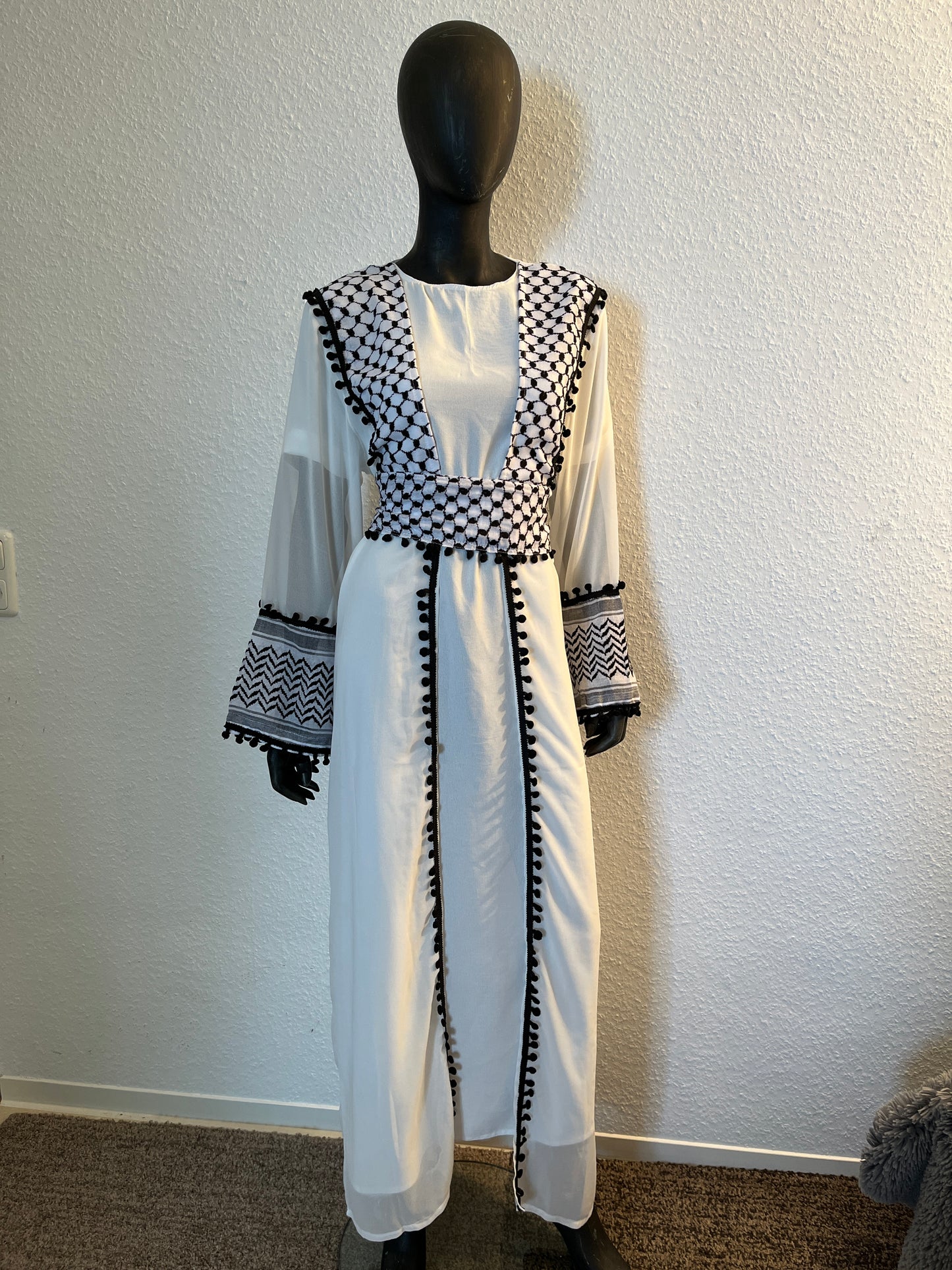Palästina Keffiyeh Kimono