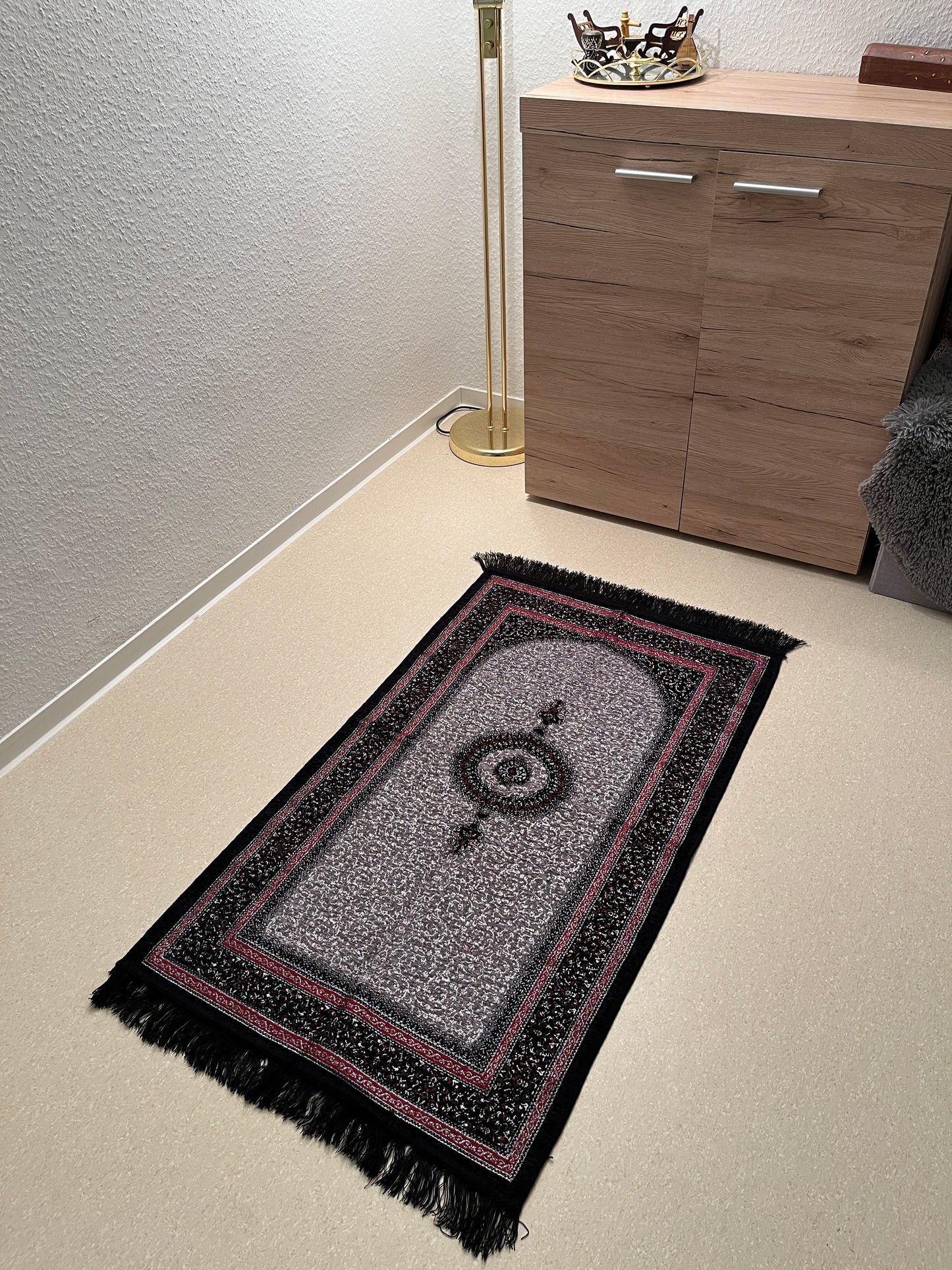 Glitzer Gebetsteppich
