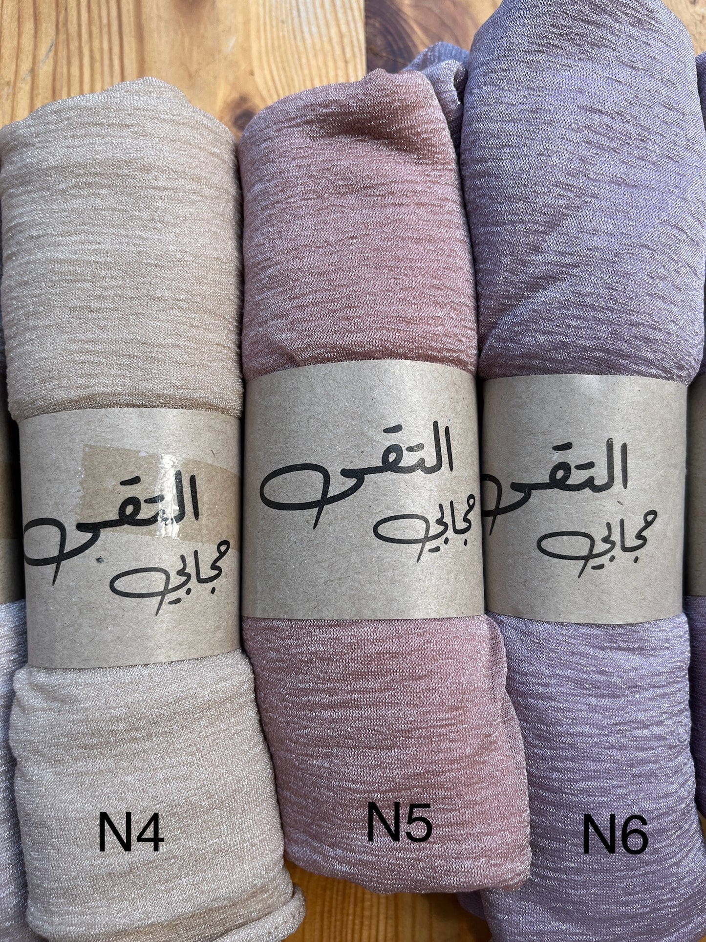 Hijab shiny Chiffon