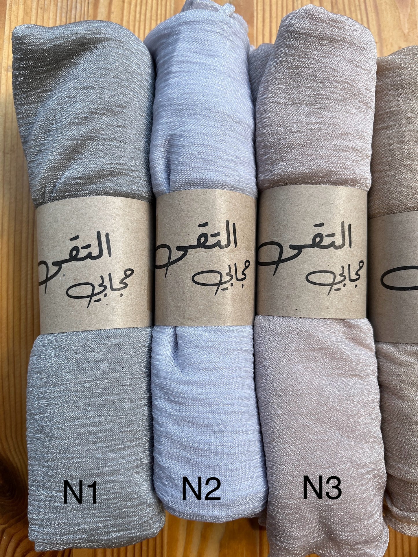 Hijab shiny Chiffon