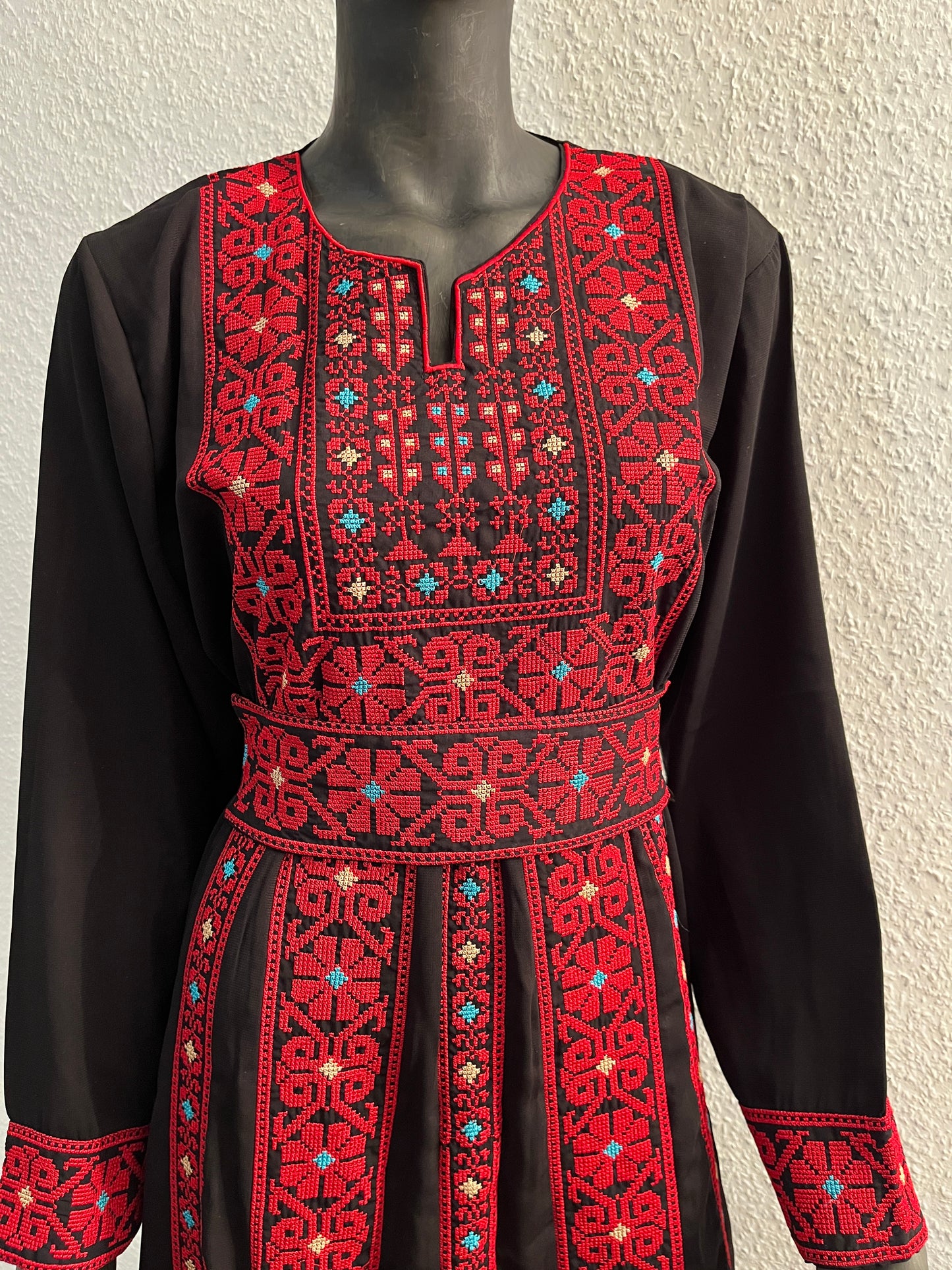 Palästina Abaya Original Rot