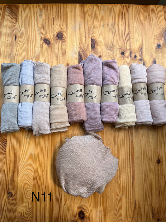 Hijab shiny Chiffon